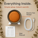 Ceramic Space Heater with 3 Modes and Fast Heating by LJGDeals