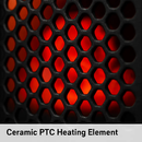 1500W Oscillating Ceramic Tower Space Heater with 3D Flame Portable Electric Heater with 3 Wind Modes 59-104℉Heating Remote Control 12H Timer Overheat by LJGDeals