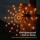 Spider Web Light with Hairy Spider - 3.28ft Decor by LJGDeals