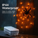 Spider Web Light with Hairy Spider - 3.28ft Decor by LJGDeals