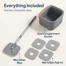 Spin Mop and Bucket System for Home Cleaning by LJGDeals