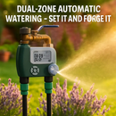 Sprinkler Timer with Dual Zones for Garden Irrigation by LJGDeals