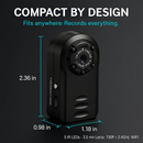 Mini WiFi Camera for Discreet Home Surveillance by LJGDeals