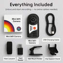 Mini WiFi Camera for Discreet Home Surveillance by LJGDeals