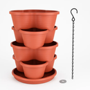 5-Tier Vertical Stackable Garden Planter Tower by LJGDeals