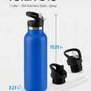 Water Bottle Stainless Steel for Everyday Use by LJGDeals