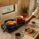 Compact Portable Burner Stove for Countertop Cooking by LJGDeals