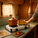 Electric Dual Burner Portable Hot Plate - Compact by LJGDeals
