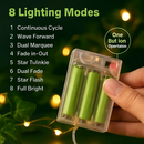 Ivy Leaves Battery Powered String Lights with LED Beads by LJGDeals