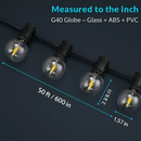 Decorative Globe String Lights for Outdoor Patio by LJGDeals