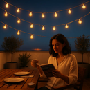 32.8Feet Globe String Lights Battery Powered Waterproof Decorative Fairy Lamp with 8 Lighting Modes Remote Control for Garden Lawn Patio by LJGDeals