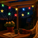 Solar Powered String Lights Fairy Star Lamps by LJGDeals