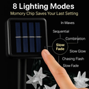 Solar Powered String Lights Fairy Star Lamps by LJGDeals