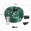 330FT 1000LED String Lights Outdoor Christmas Decoration Lights with Remote IP44 Waterproof 8 Lighting Modes 8 Brightness Timer Plug In Fairy Light Xm by LJGDeals
