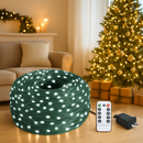 330FT 1000LED String Lights Outdoor Christmas Decoration Lights with Remote IP44 Waterproof 8 Lighting Modes 8 Brightness Timer Plug In Fairy Light Xm by LJGDeals