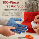 125Pcs Survival Kits for Outdoor Adventure and Camping by LJGDeals