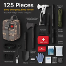 125Pcs Survival Kits for Outdoor Adventure and Camping by LJGDeals