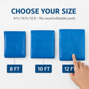 Swimming Pool Cover Protector: Dustproof and Waterproof by LJGDeals