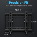 TV Wall Mount Bracket Tilt for 13"-42" LED/LCD/PLASMA Flat TV VESA 200x200mm by LJGDeals