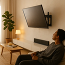 TV Wall Mount Tilt Dual Arm TV Mount Brackets Maximum VESA 400x400mm For 26-55in TVs by LJGDeals
