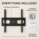 Full Motion TV Wall Mount Swivel Tilt TV Wall Rack Support 37-70” TV Wall Mount Max VESA Up To 600x400mm Holds Up To 99LBS by LJGDeals
