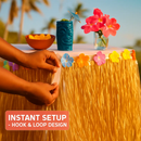 Grass Table Skirt - Tropical Luau Decor for Tables by LJGDeals