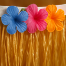 Grass Table Skirt - Tropical Luau Decor for Tables by LJGDeals
