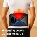 Lower Back Massager Heating Pad with Air Compression by LJGDeals