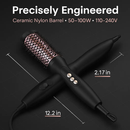 3-in-1 Thermal Hair Brush: Curler, Straightener & Comb by LJGDeals