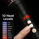 3-in-1 Thermal Hair Brush: Curler, Straightener & Comb by LJGDeals