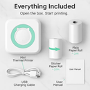 Mini Thermal Printing Paper Plate for Portable Printers by LJGDeals