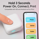 Mini Thermal Printing Paper Plate for Portable Printers by LJGDeals