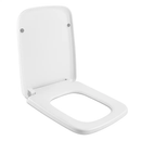 Square Toilet Seat with Grip-Tight Bumpers by LJGDeals