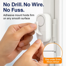 Wireless Window Door Magnet Alarms Magnetic Sensor Security Burglar Alarm For Kid Safety w/ Batteries by LJGDeals
