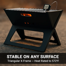 Portable BBQ Barbecue Grill Foldable Charcoal Grill Camping Garden Outdoor Travel by LJGDeals