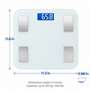 Smart Body Composition Scale Fat Monitor Digital APP Scale BMI Health Analyzer by LJGDeals