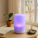 Mini Cool Mist Humidifier Ultrasonic Aroma Essential Oil Diffuser w/7 Color LED Lights 4 Timer Settings for Office Home Room Vehicle Study Yoga Spa by LJGDeals