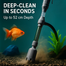 Aquarium Syphon Fish Tank Vacuum Gravel Water Filter Cleaner Powered by battery by LJGDeals