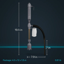 Aquarium Syphon Fish Tank Vacuum Gravel Water Filter Cleaner Powered by battery by LJGDeals