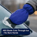 Ice Scraper Glove Car Windshield Snow Scraper Remover Glove Lined of Fleece Winter Ice Scraper Mitt Keep Warm by LJGDeals