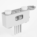 Toothbrush Holder Rack with Toothpaste Dispensers & Cups by LJGDeals