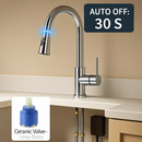 Touch Sensor Faucet with Pull-Out Spout, Hot and Cold Water by LJGDeals