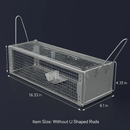 Dual Door Rat Trap Cage: Humane Live Trap for Mice & Rodents by LJGDeals