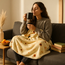 Burrito Tortilla Throw Blanket for Cozy Home Use by LJGDeals