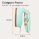 Foldable Handheld Clothes Steamer 1200W Portable by LJGDeals