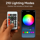 LED Smart Christmas Cone Tree Outdoor Lighted Christmas Tree Light with App Control Remote Control IP44 Waterproof Timer 210 Modes for Indoor Outside by LJGDeals