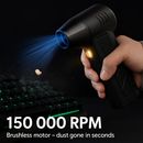 Compressed Air Duster with LED Light for Home Use by LJGDeals