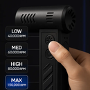 Compressed Air Duster with LED Light for Home Use by LJGDeals