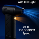 Compressed Air Duster with LED Light for Home Use by LJGDeals
