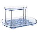 2-Tier Turntable Organizer for Refrigerator & Countertop by LJGDeals